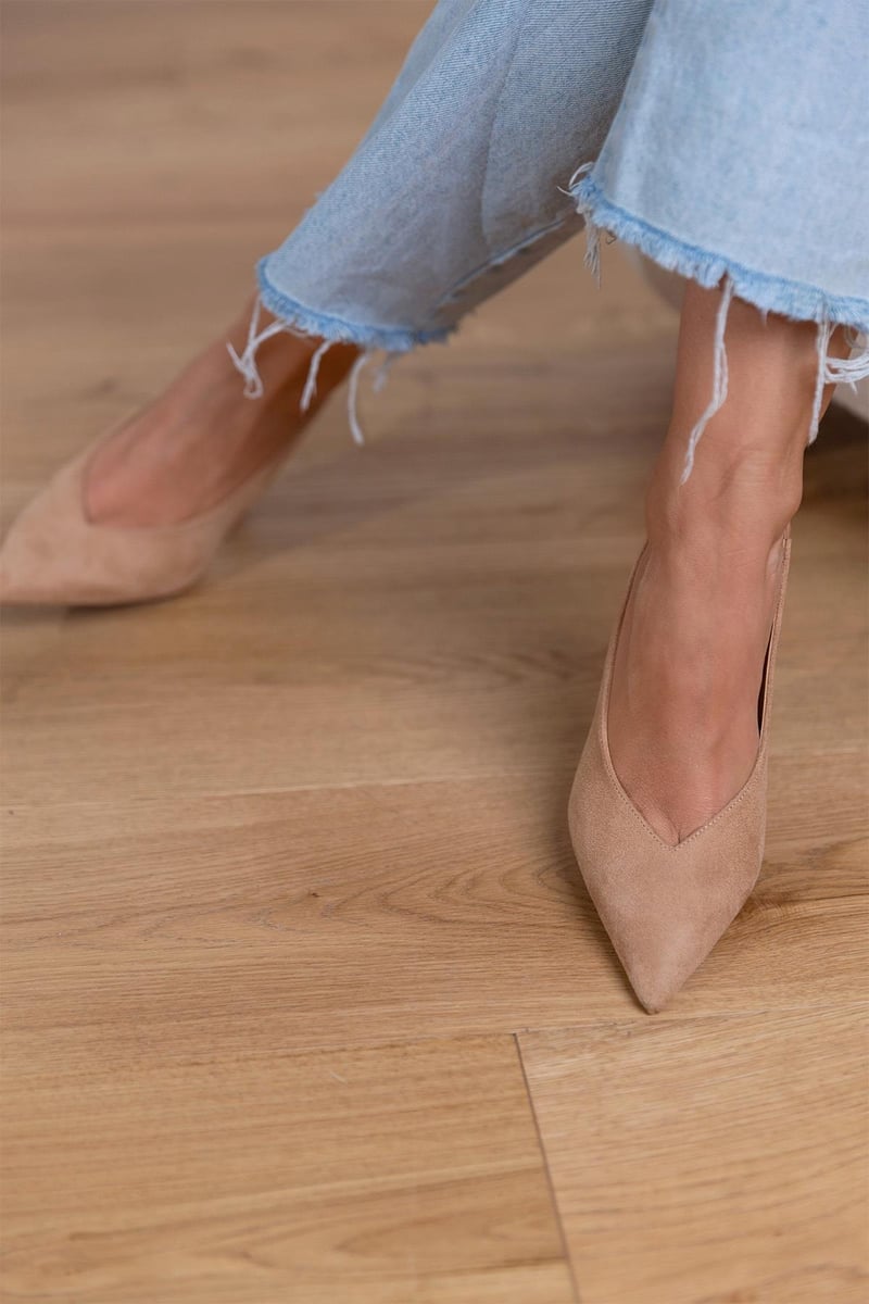 Skye™ | Nude Slingback Heels