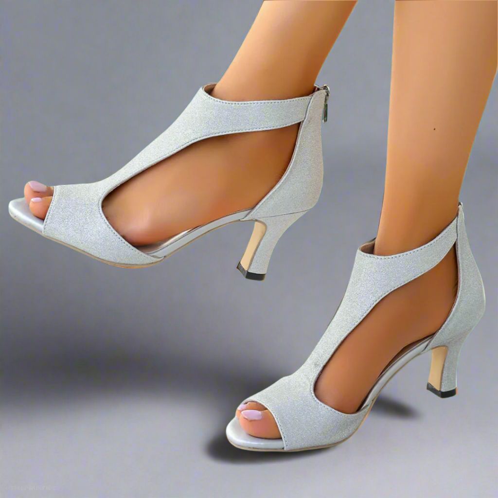 Zariah™ | Elegant & Comfortable Heeled Sandals