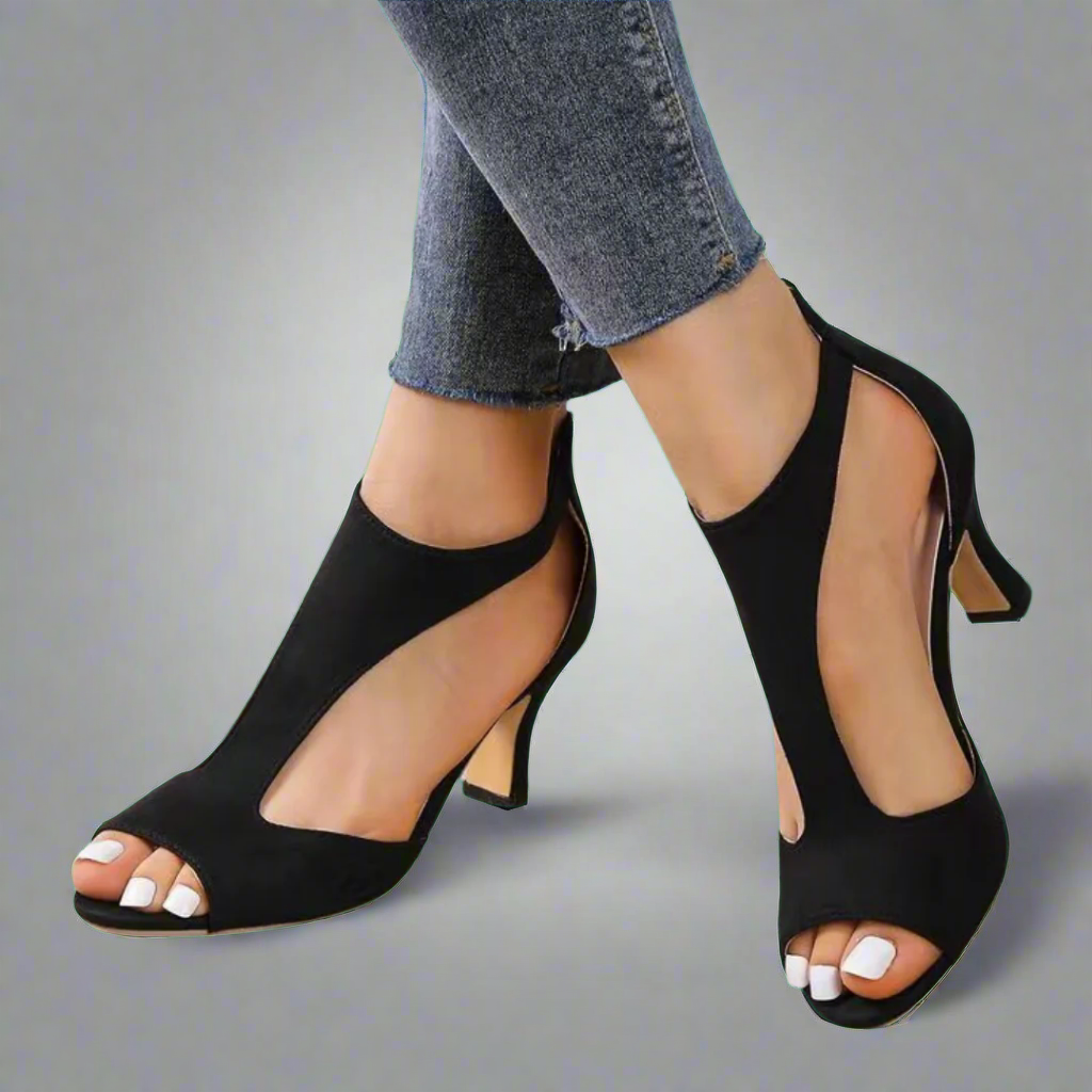 Zariah™ | Elegant & Comfortable Heeled Sandals