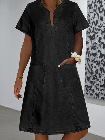 Chloë | Soft denim dress with casual charm