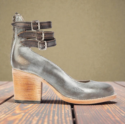 Opal™ | Strappy Block Heel Pumps