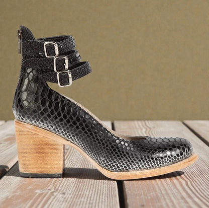 Opal™ | Strappy Block Heel Pumps