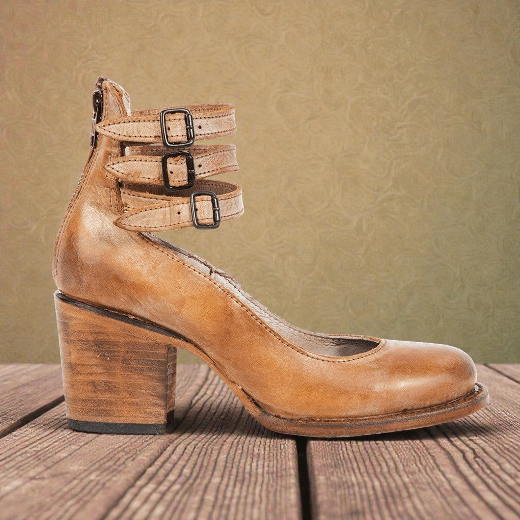 Opal™ | Strappy Block Heel Pumps