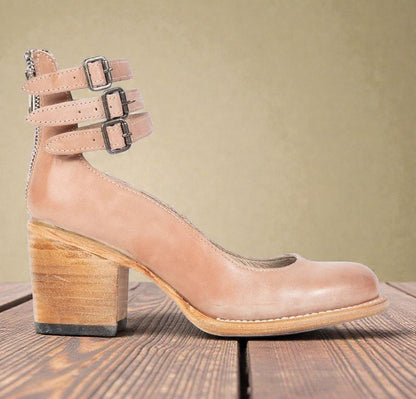 Opal™ | Strappy Block Heel Pumps