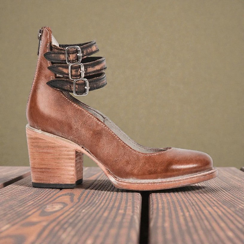 Opal™ | Strappy Block Heel Pumps