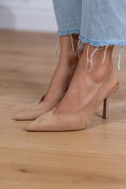 Skye™ | Nude Slingback Heels